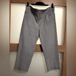 NWOT 12 pinstripe crop pants